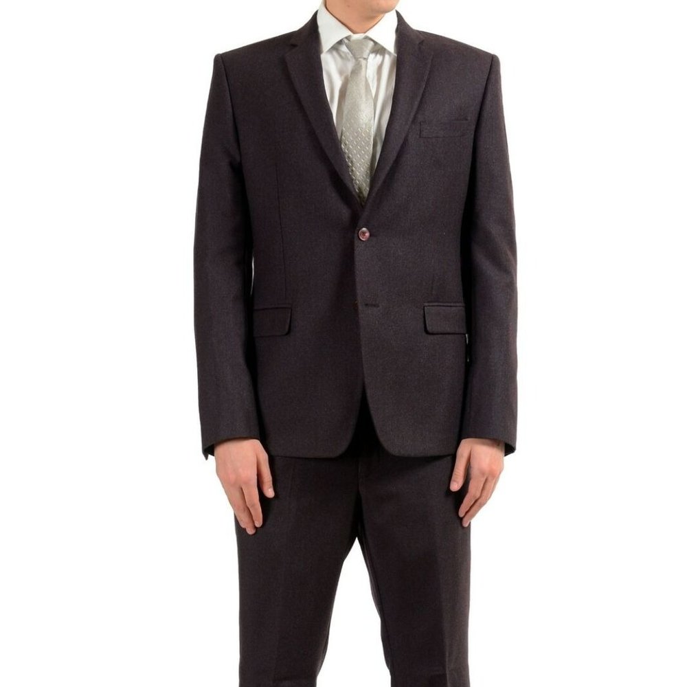 Versace Collection Men's 100% Wool Two Button Suit